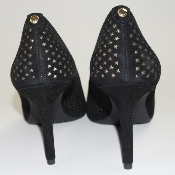 Michael Michael Kors Black Star Print Flex Heels - Picture 5 of 6